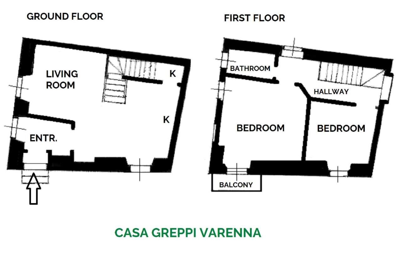 Casa Greppi Варена Екстериор снимка